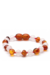 Pulseira Tornozeleira de Âmbar Para Bebês Original Conhaque e Quartzo Rosa - comprar online