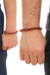 Kit Pulseiras Pai & Filho Âmbar Original Barroco Conhaque Polido
