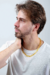Colar de Âmbar Masculino Original Barroco Mel Polido - comprar online