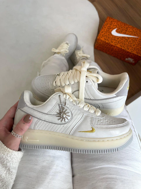 Air force branco prata