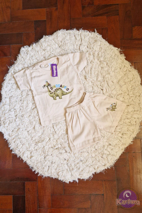 Pijama corto bebés Dinosaurio - comprar online