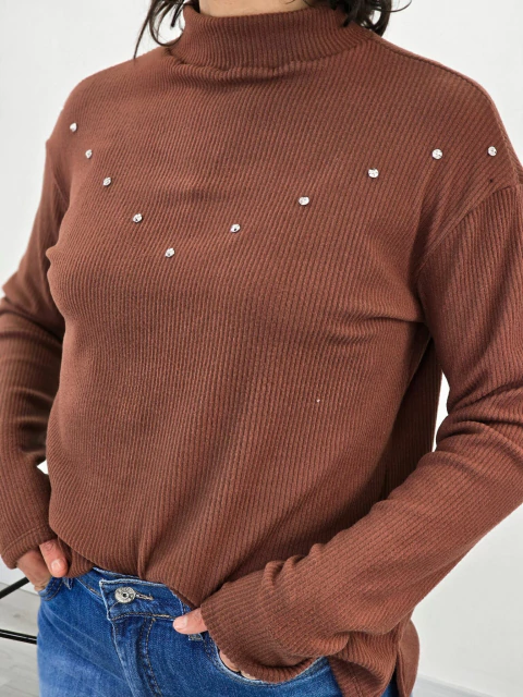 TACHAS SWEATER LANILLA BIFAZ C/ - comprar online