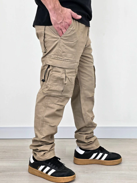 PANT CARGO GAB CON CINTURON AJUSTABLE - comprar online