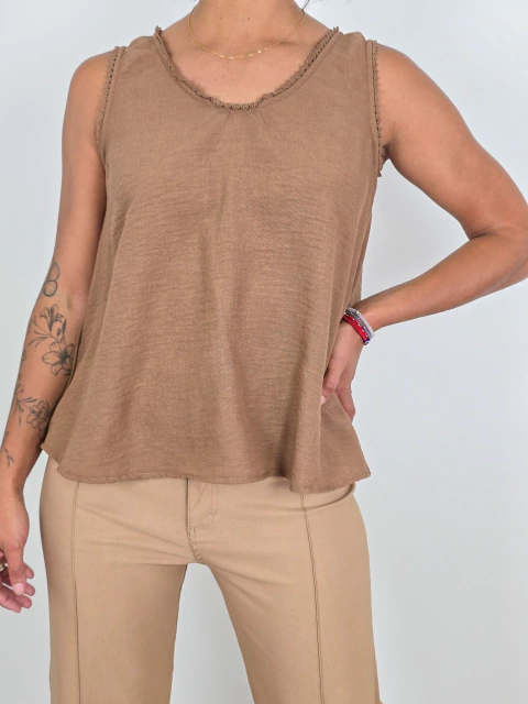 BL AIRFLOW LINO C/PUNTILLA GUIPURE