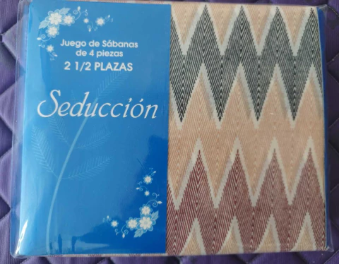 SÁBANA DANUBIO - SEDUCCIÓN 128 HILOS - 2 1/2 Plaza - comprar online
