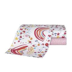 SÁBANA DANUBIO - TEEN 132 HILOS - 1 Plaza - comprar online