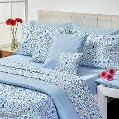 SÁBANA DANUBIO - BASIC ALEX 132 HILOS - 1 1/2 Plaza - comprar online