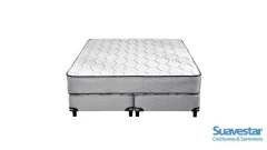 SOMMIER SUAVESTAR - BOREAL - 2 Plazas (140 x 190) - Resorte en internet