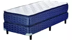 SOMMIER SUAVESTAR - ROCKSTAR DOBLE PILLOW - 1 Plaza (80 X 190) - Espuma - comprar online
