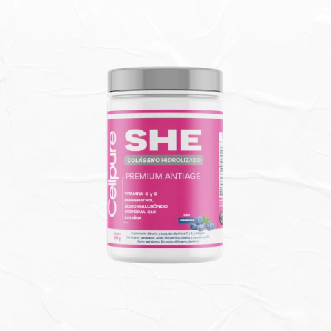 Colágeno Anti Age SHE 300g Sabor Arándanos