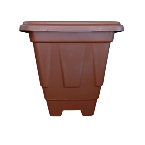 Vaso Grande 17L Quadrado Terracota - comprar online