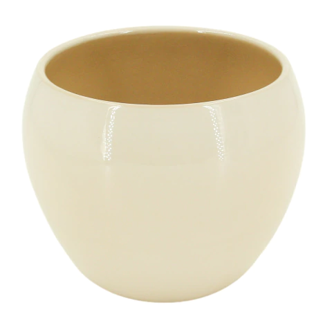 Vaso Cerâmico - Lorance Marfim D19 A15