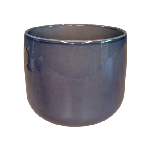 Vaso Cachepô Cerâmico - Bretagne Sombra D19 A15 - comprar online