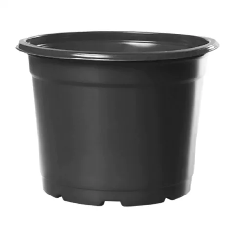 Vaso Pote 11 Nutriplan Flexivel Preto 0,41L Holambra