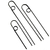 3 Tutor para Plantas Trepadeiras Metal Preto