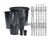 Vaso 35 litros Flexivel Preto - loja online