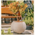 Vaso Ondulado Redondo 32 Areia - comprar online