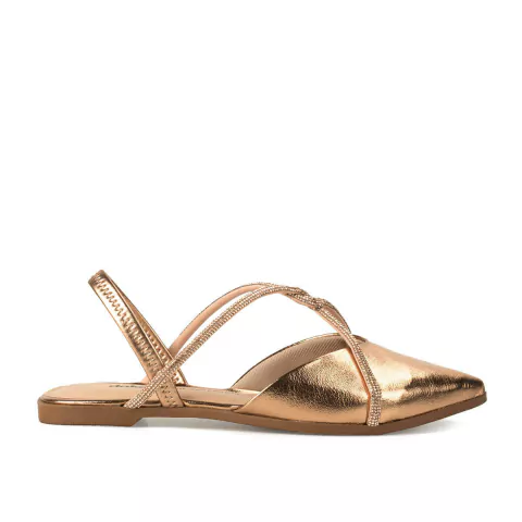 Mule Dakota Feminino Adulto Namaste Strass Rose Confortável - comprar online