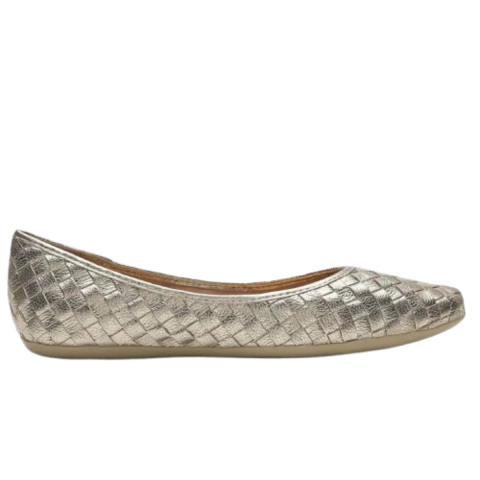 Sapatilha Bottero Adulto Feminina Roma Couro Dourada - comprar online