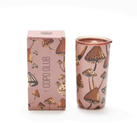 Copo Farm Glub 500ml Cogumelo - comprar online