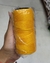 Rolo de linha encerada amarelo