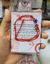 Pulseira de olho grego 7 nós vermelho