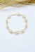 Pulseira de pedra quartzo rosa claro - comprar online
