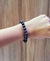 Pulseira de pedra vulcânica