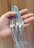 Kit 12 pulseira/macramê búzio linha cinza