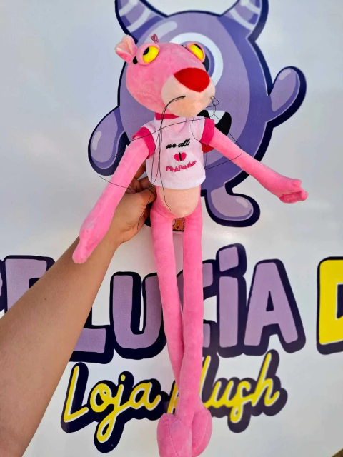 Pelúcia - Pantera Cor de Rosa 60cm - comprar online