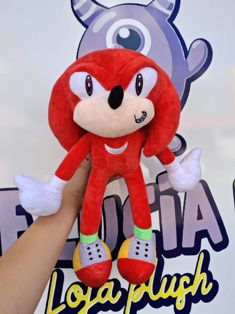Knuckles 40cm - Turma do Sonic