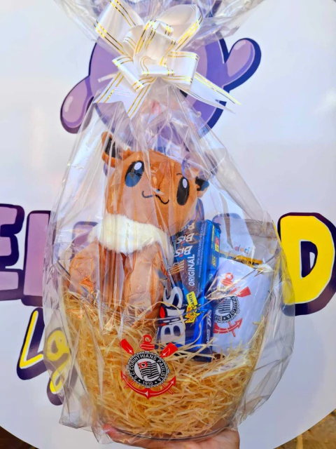 Cesta Para Presente - Eevee 23cm (produto somente com retirada na loja)