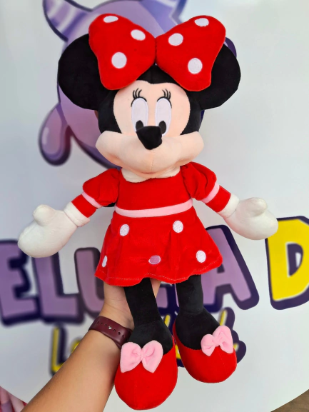 Pelúcia Minnie Vermelha 50cm