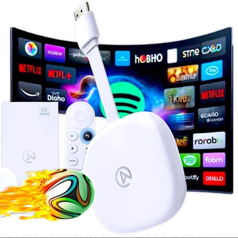 Receptor UniTV V11 imagem 8K Ultra HD Conversor de Smart Tv Box 8k