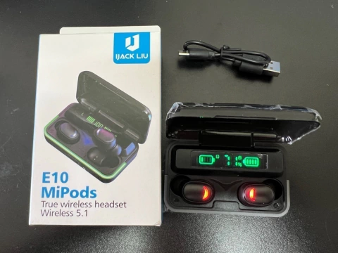 Fone Bt Wireless 5.1 Digital Power Bank E10 mipods