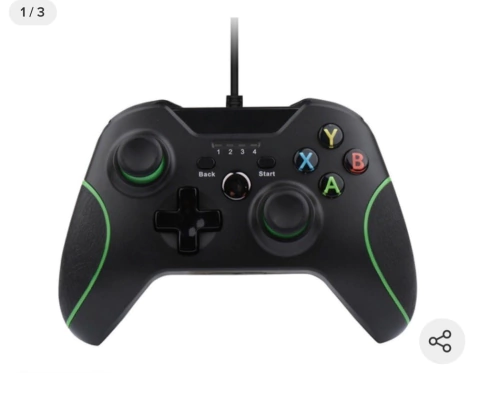 Controle Xbox one com fio