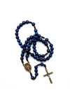 Terço Madeira Azul Nossa Senhora das Graças