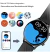 Smartwatch ZW04 Relógio Inteligente Redondo Tela 1.39" AMOLED IP68 8GB Bluetooth Notificações Fitness e Saúde - loja online