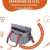 Bolsa Térmica Grande para Marmita e Lanches com Alça de Ombro Ideal para Trabalho Academia e Piquenique - comprar online
