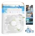 Mini Ar-Condicionado Portátil 3 em 1 com Ventilador Umidificador LED e 3 Velocidades Compacto 5W Espaço Para Gelo