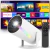 Mini Projetor Portátil HY300 Android 11 4K 1080P Full HD Tela 130″ Wi-Fi Bluetooth HDMI Cinema em Casa