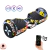 Imagem do Hoverboard Overboard Infantil Skate Elétrico 6.5" Led Bluetooth Bateria De Grande Capacidade Motor Brushless HBD65S