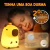 Luminária Capivara LED Abajur Decorativo 3D Relaxante Luz Amarela Suave USB Infantil Quarto Presente Criativo - loja online