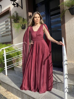 Vestido Celeste Marsala