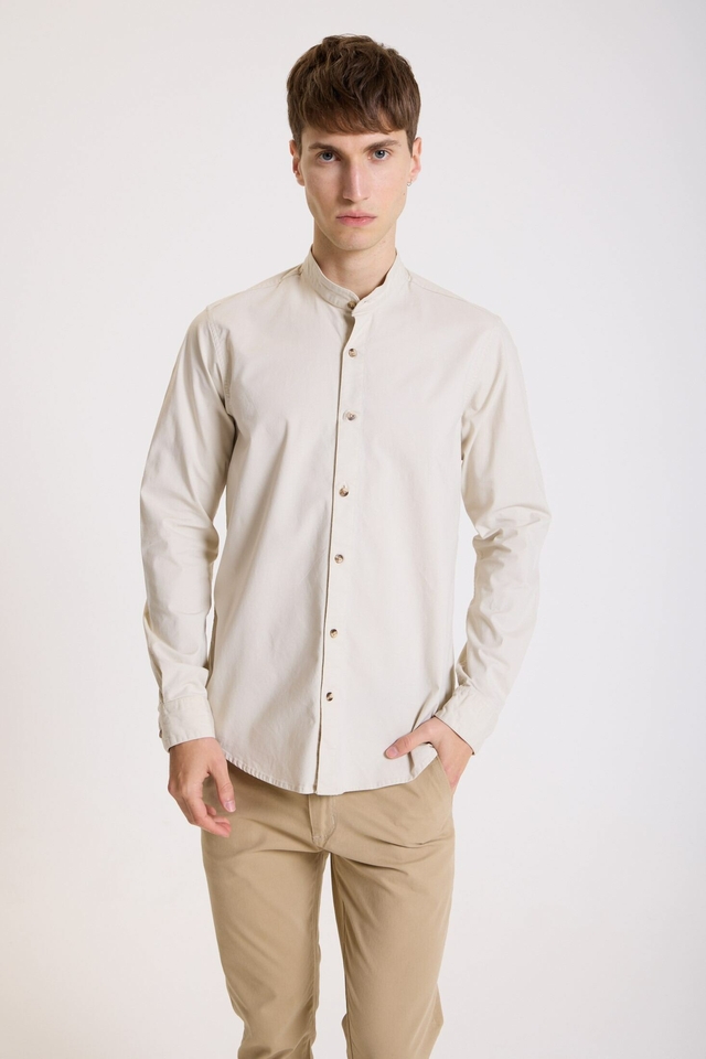 Camisa Slim Washed Mao thumbnail 2