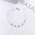Pulseira zirconias rosa Prata 925 na internet