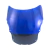 Bolha Cbr 1100 Xx Blackbird 1997 2001 2002 2003 2004 2005 - Azul Escuro Com Faixa Inferior Preta