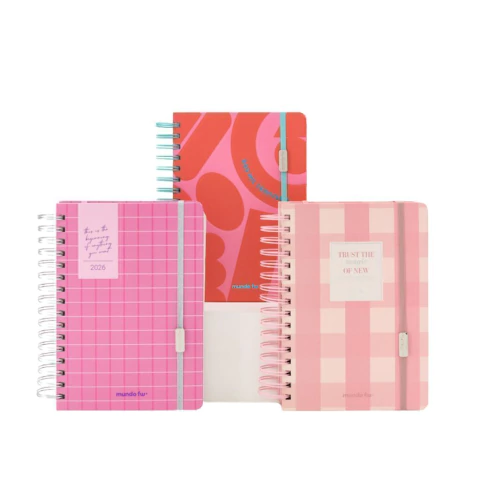 AGENDA 2026 FW DIARIA PINK