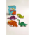 PUZZLE DE MADERA DINOS 3 Y 4 PIEZAS en internet