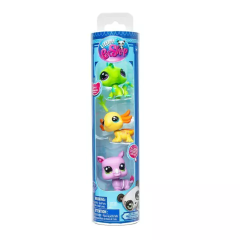 LITTLEST PET SHOP 3 PETS ANIMALUX MASCOTAS
